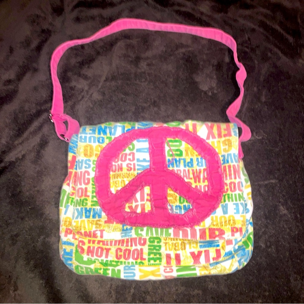 Love Save The Plant Shoulder satchel medium size